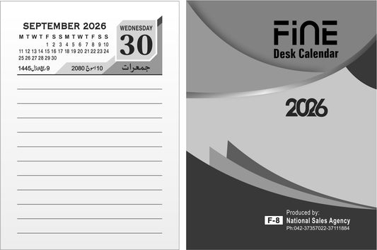 F-8 Table Diary